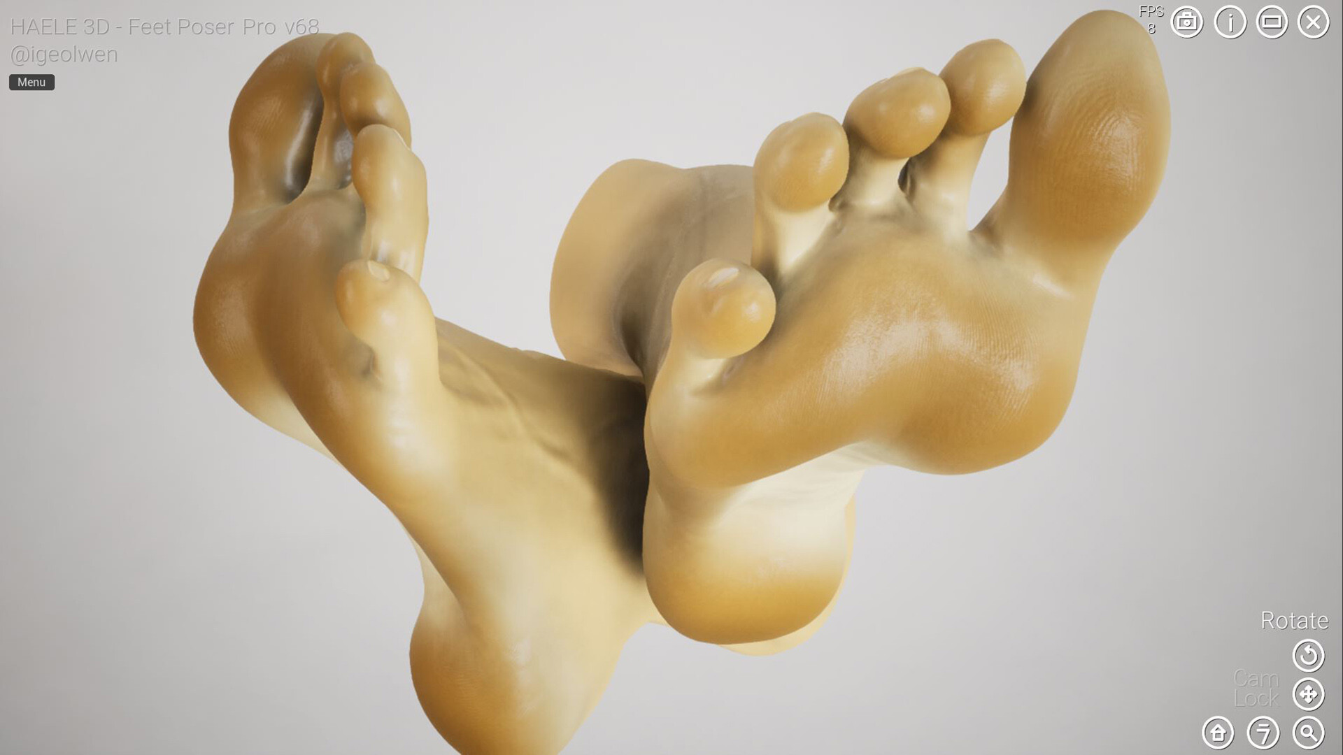 HAELE 3D - Feet Poses Pro - Drawing References screenshot 51