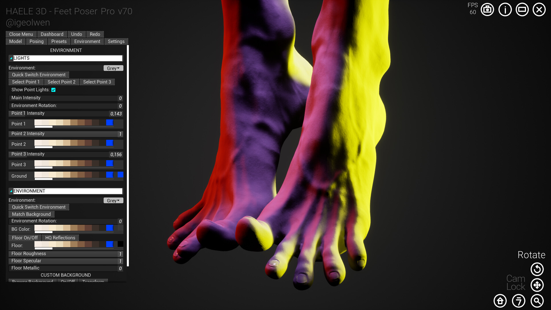 HAELE 3D - Feet Poses Pro - Drawing References screenshot 39