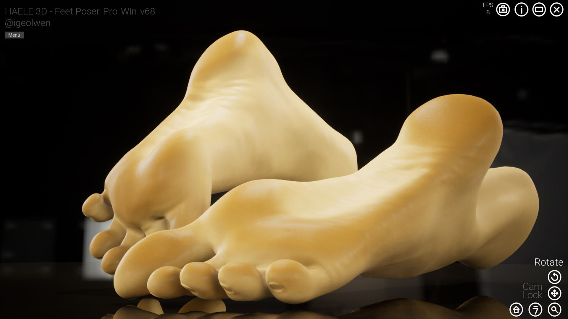 HAELE 3D - Feet Poses Pro - Drawing References screenshot #40