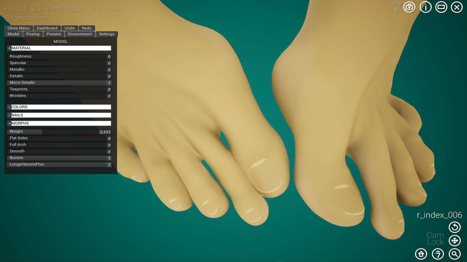 HAELE 3D - Feet Poses Pro - Drawing References screenshot #23