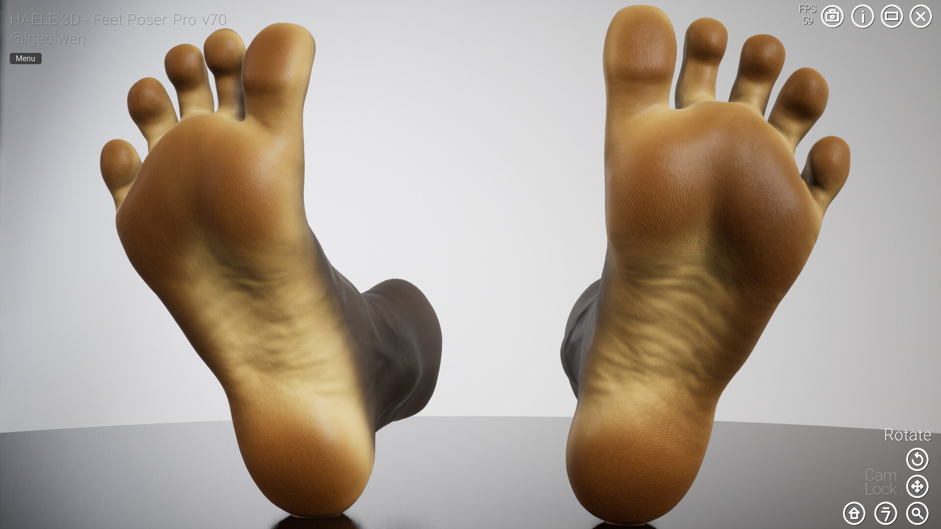 HAELE 3D - Feet Poses Pro - Drawing References screenshot 41