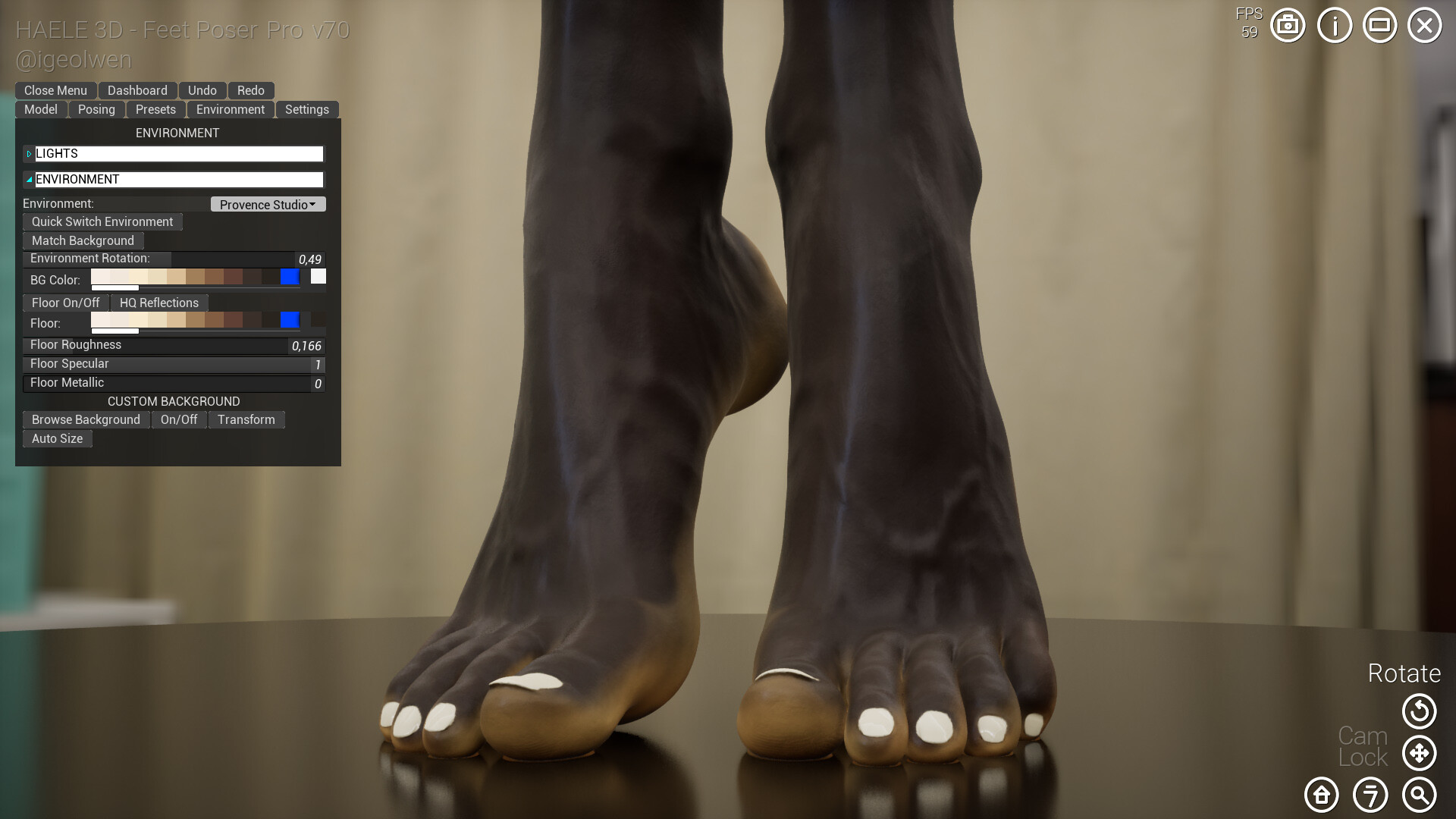 HAELE 3D - Feet Poses Pro - Drawing References screenshot 25