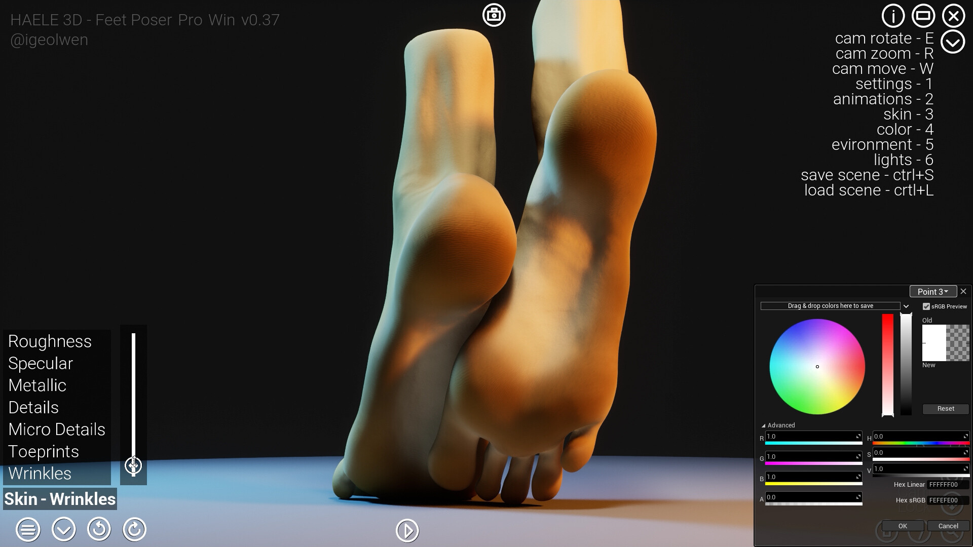 HAELE 3D - Feet Poses Pro - Drawing References screenshot 31