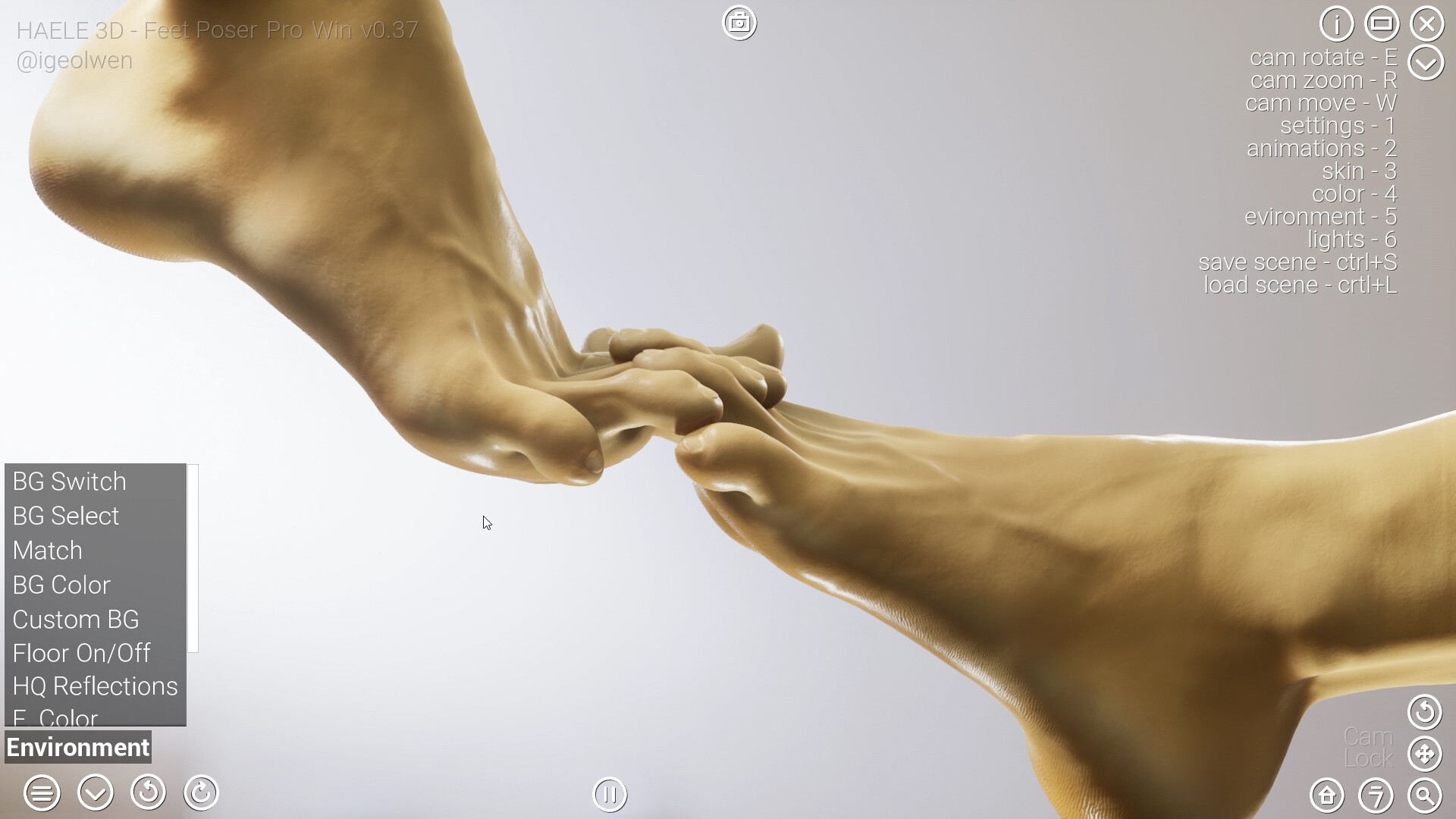 HAELE 3D - Feet Poses Pro - Drawing References screenshot 30