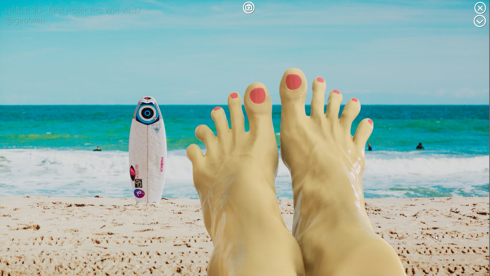 HAELE 3D - Feet Poses Pro - Drawing References screenshot 18