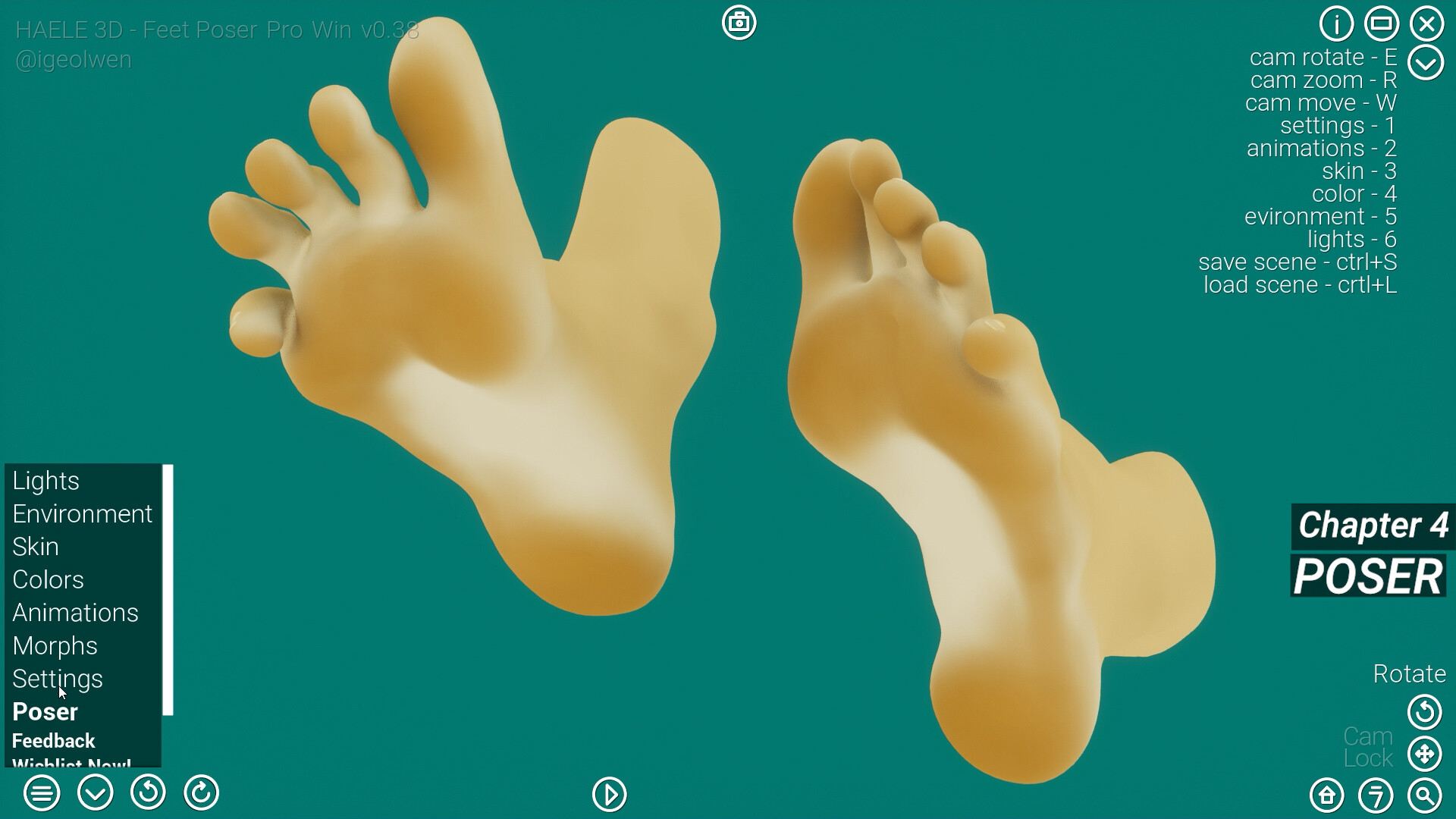 HAELE 3D - Feet Poses Pro - Drawing References screenshot #9