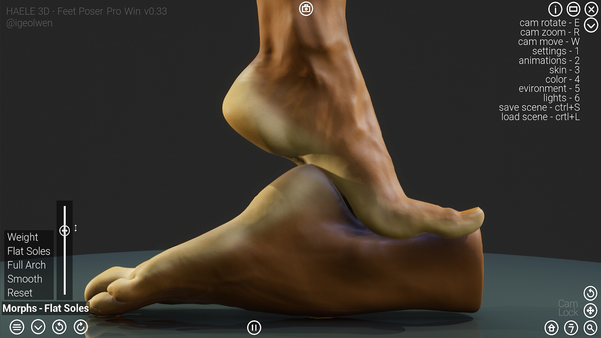 HAELE 3D - Feet Poses Pro - Drawing References screenshot 32