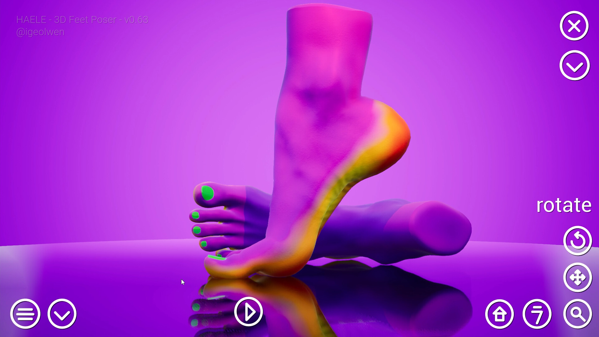 HAELE 3D - Feet Poses Pro - Drawing References screenshot 27
