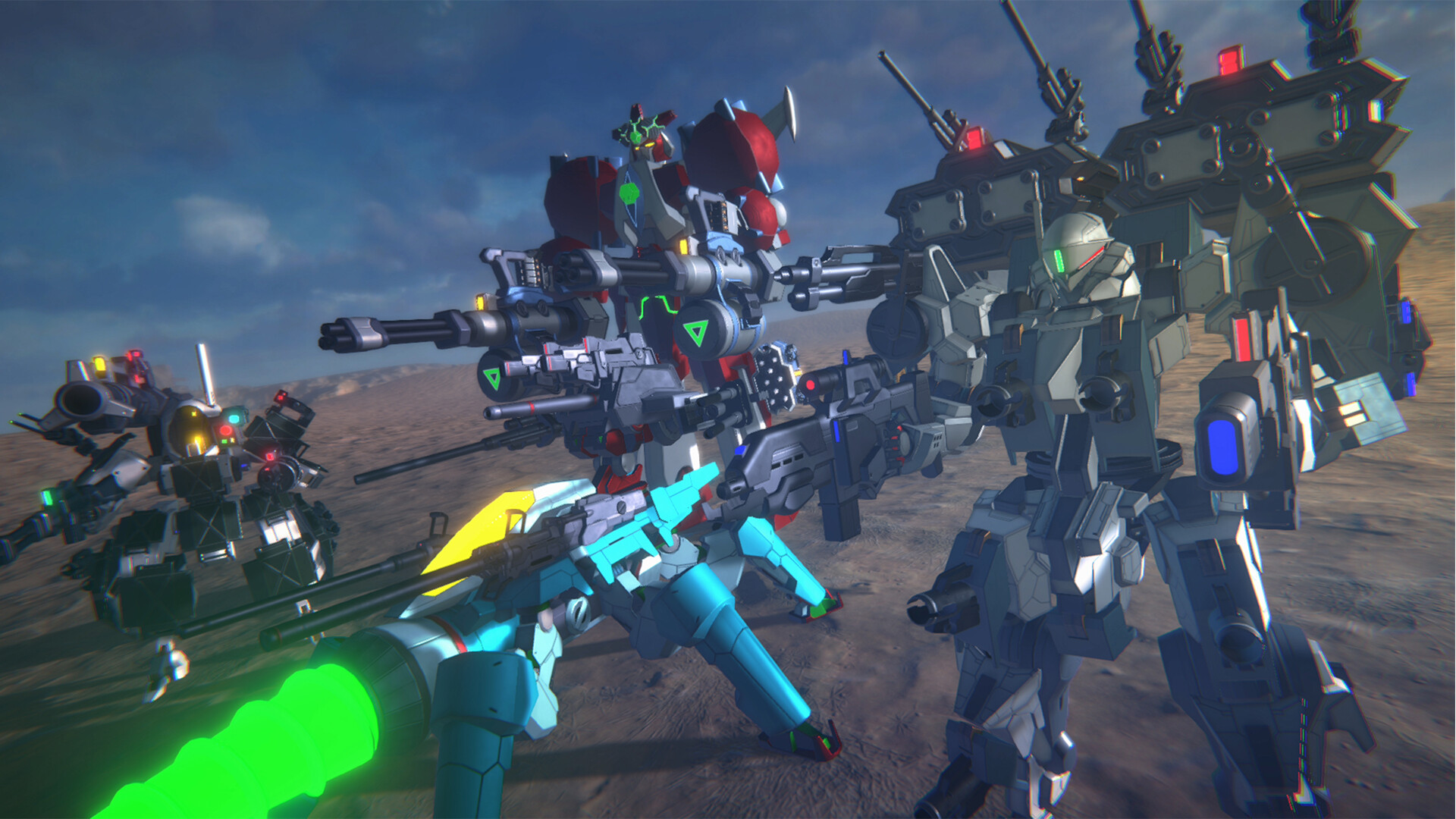 CUSTOM MECH WARS в Steam