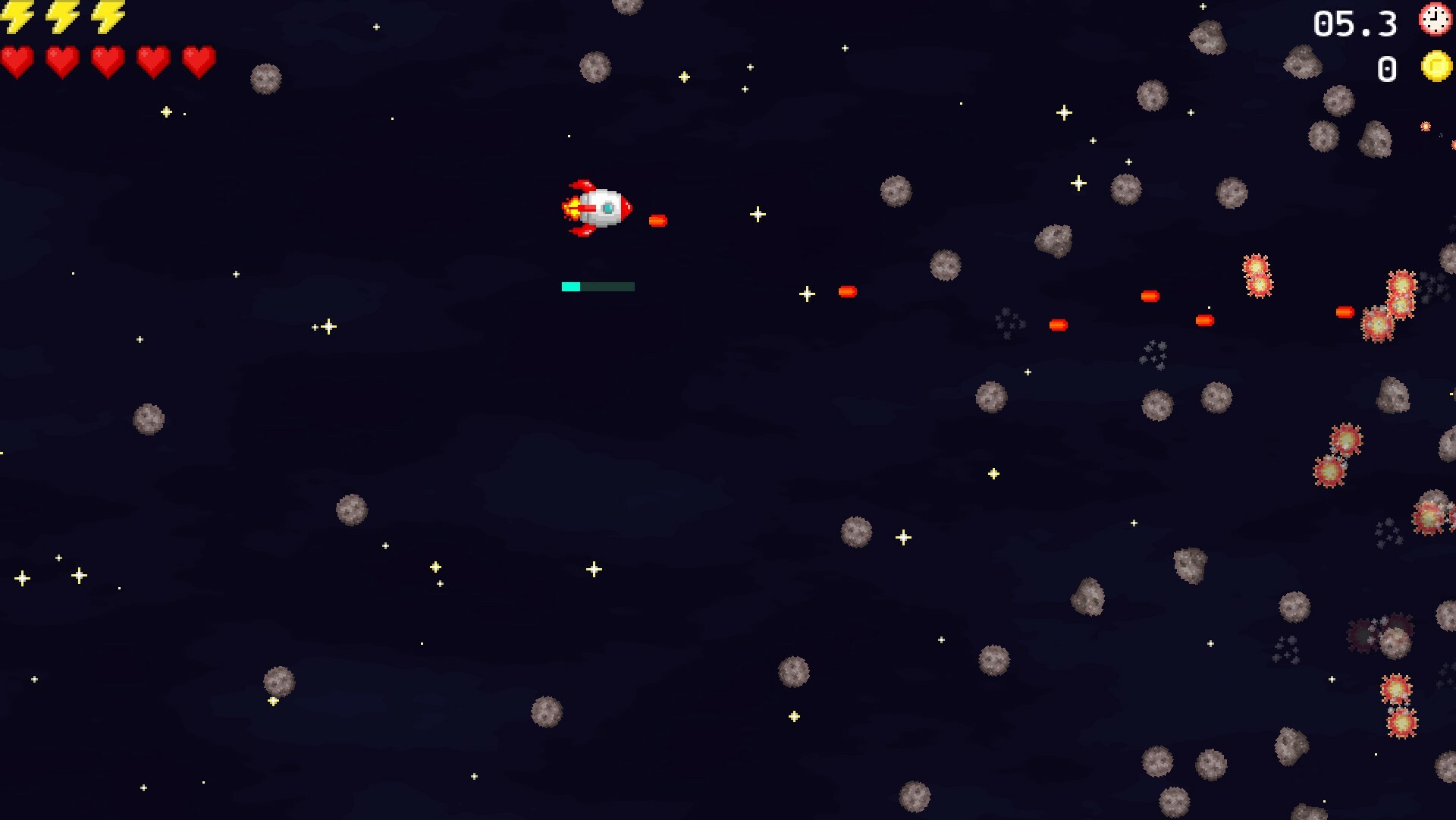 Ernesto's Asteroid Arcade