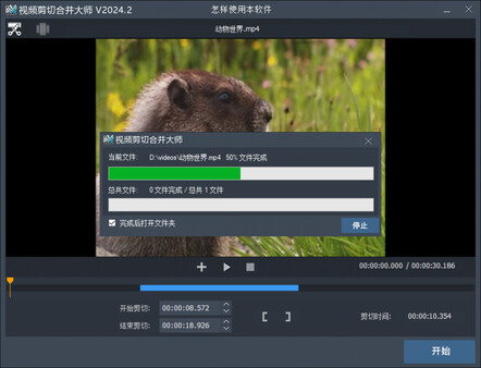 视频剪切合并大师 screenshot 4