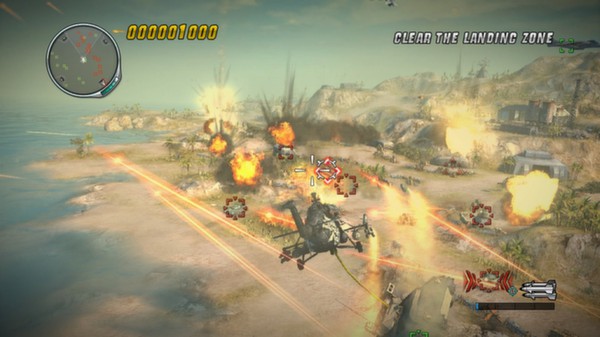 Screenshot z Thunder Wolves