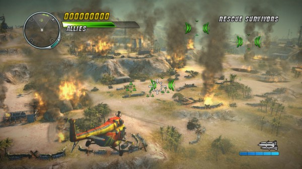 Screenshot z Thunder Wolves