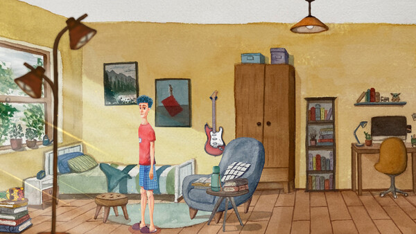 Screenshot of The Last Exam gameplay showing in-action mechanics