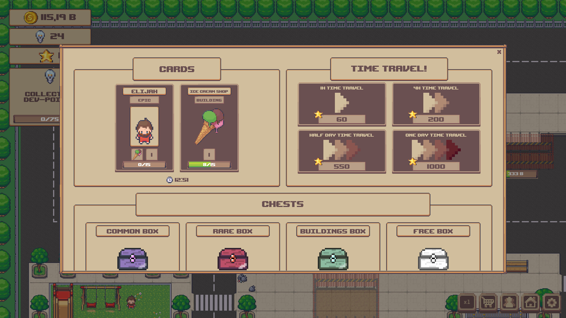 Chests, City, Clicker Featured Screenshot #1