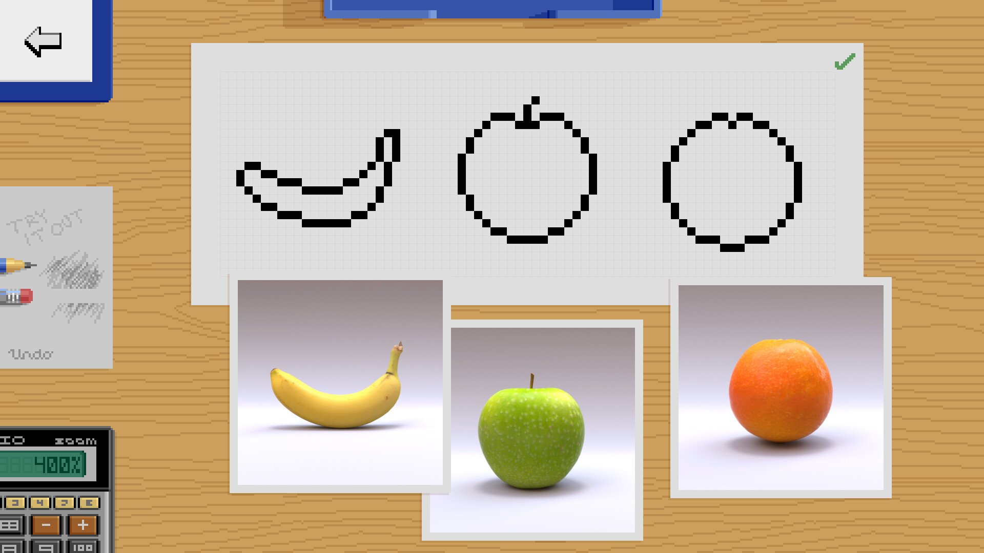 Screenshot of Pixel Art Academy.