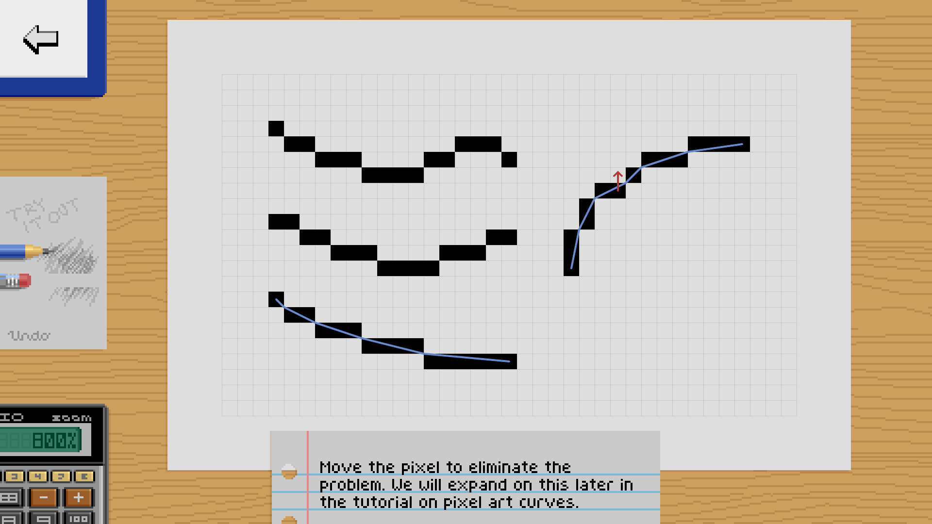 Screenshot of Pixel Art Academy.