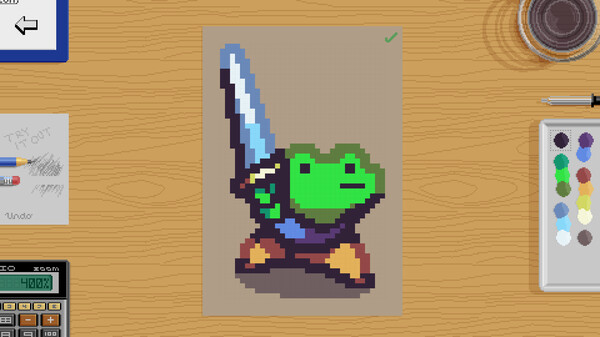 Pixel Art Academy: Learn Mode.