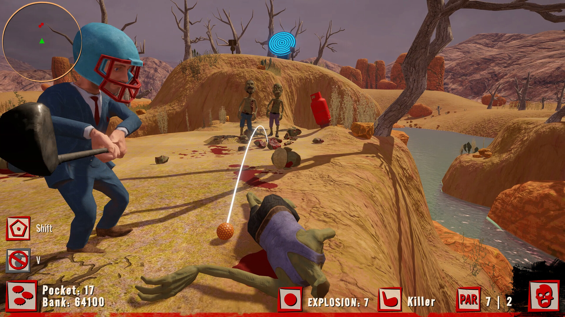 Golf VS Zombies screenshot #9