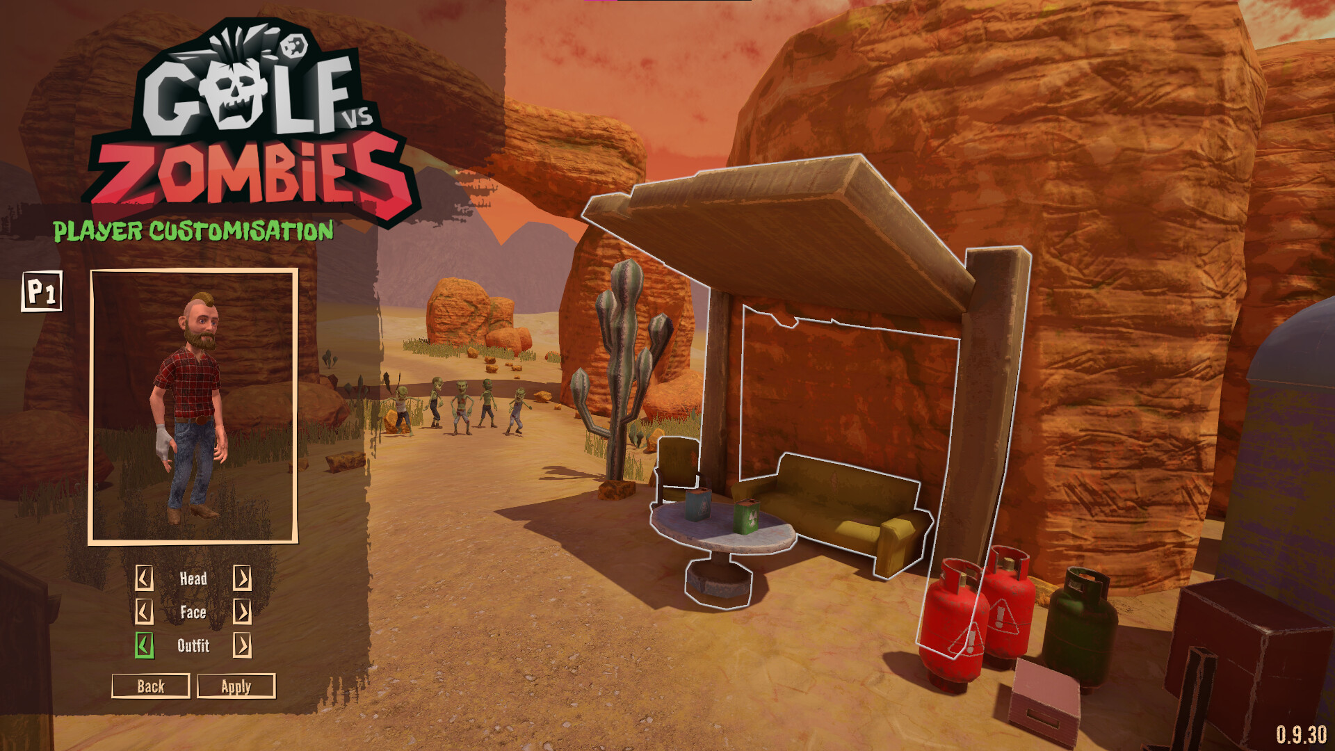 Golf VS Zombies screenshot #3