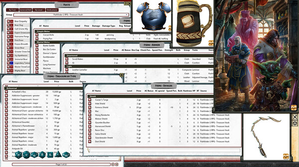 Fantasy Grounds - Pathfinder 2 RPG - Treasure Vault