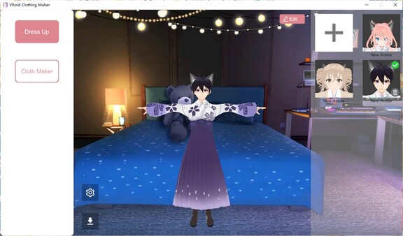 VRoid Clothing Maker screenshot 3