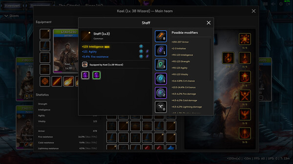 Screenshot z Nocturnal Quest