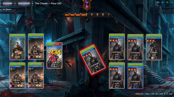 Screenshot z Nocturnal Quest