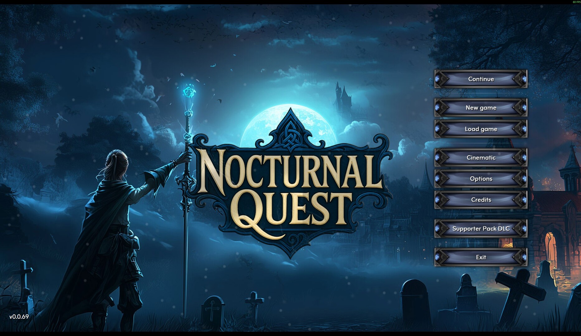 Nocturnal Quest: An Idle RPG Adventure screenshot #2