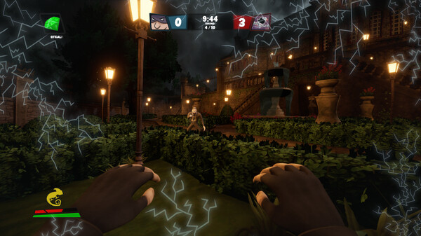 Screenshot of Just Another Night Shift gameplay showing in-action mechanics