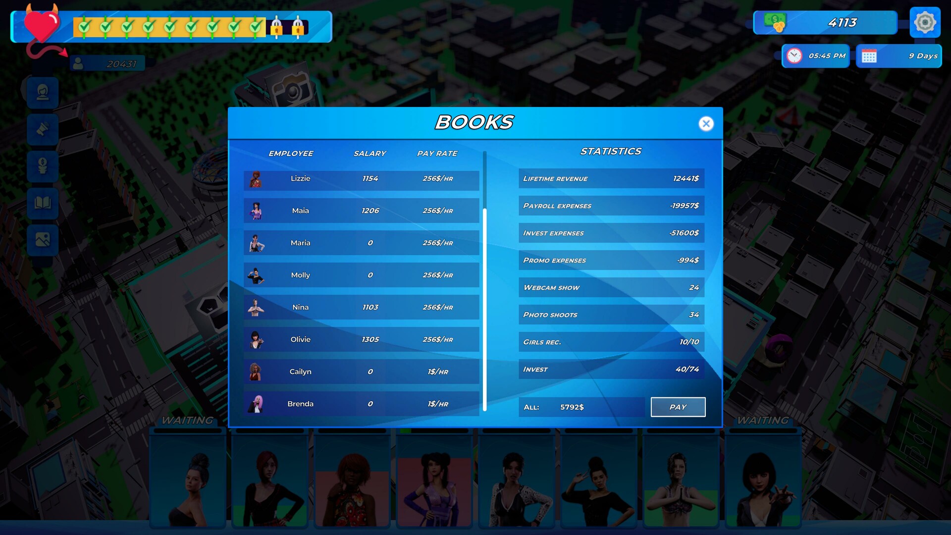 WebCum Empire Tycoon 📷 💦 screenshot #9