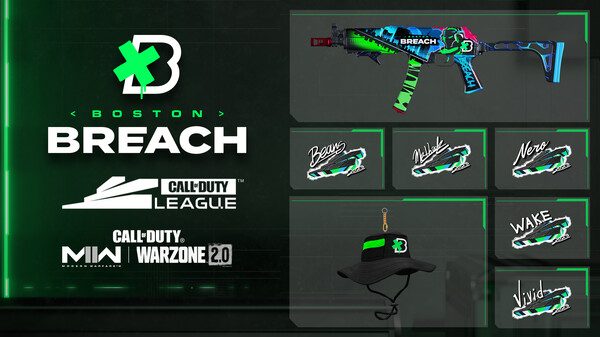 Call of Duty League™ - Boston Breach Team Pack 2023
