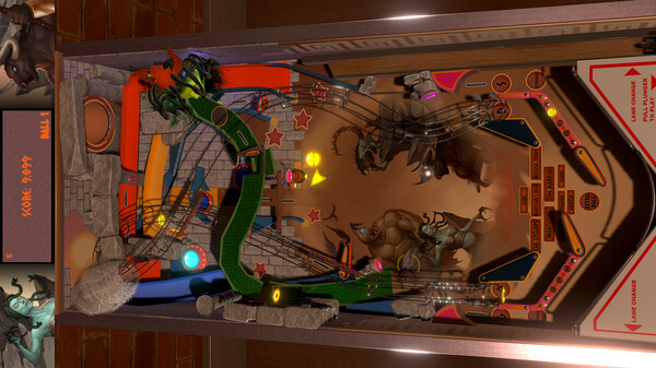 Screenshot z Titans Pinball
