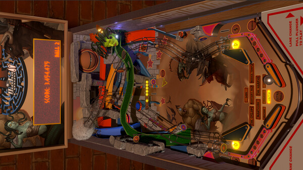 Screenshot z Titans Pinball