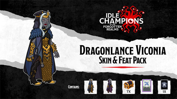 Idle Champions - Dragonlance Viconia Skin & Feat Pack