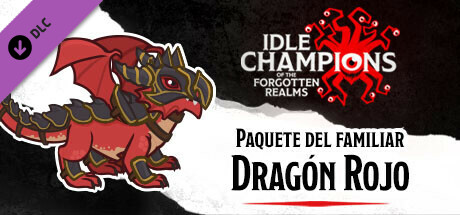 Paquete del familiar Dragón Rojo