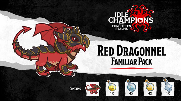 Idle Champions - Red Dragonnel Familiar Pack