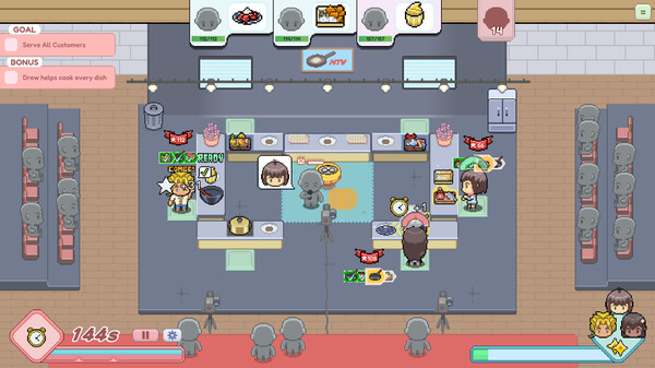 Screenshot z Kitchen Sync: Aloha!