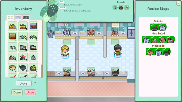 Screenshot z Kitchen Sync: Aloha!