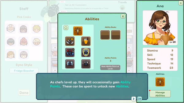 Screenshot z Kitchen Sync: Aloha!
