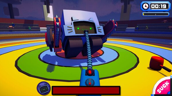 Screenshot z ACUVAC: A Suck and Blow Adventure