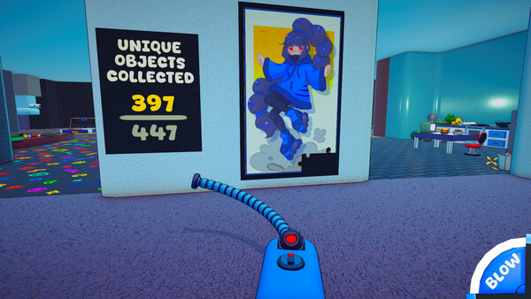 Screenshot z ACUVAC: A Suck and Blow Adventure