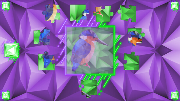 Скриншот 2 из игры Poly Jigsaw: Birds