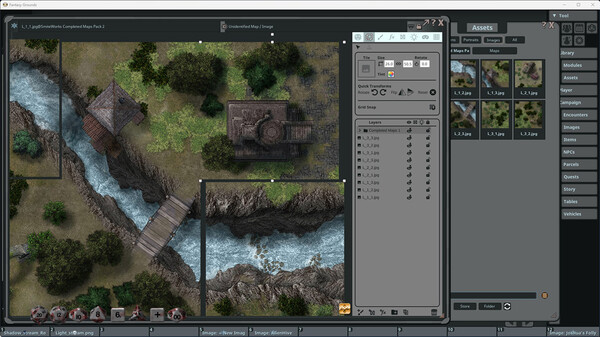 Fantasy Grounds - FG Completed Maps Pack 2