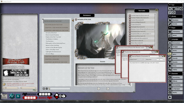 Fantasy Grounds - Shadow of the Demon Lord Hunger in the Void