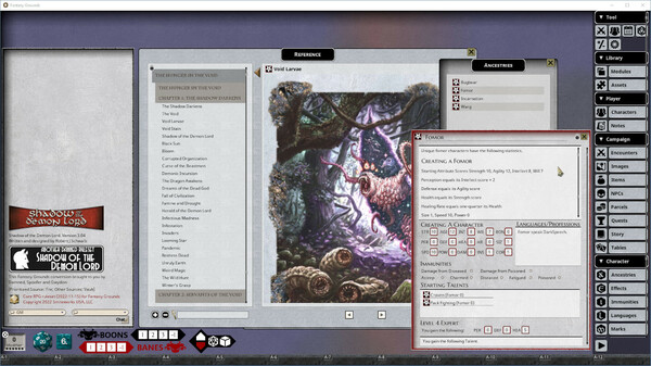 Fantasy Grounds - Shadow of the Demon Lord Hunger in the Void