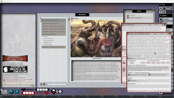 Fantasy Grounds - Shadow of the Demon Lord Hunger in the Void