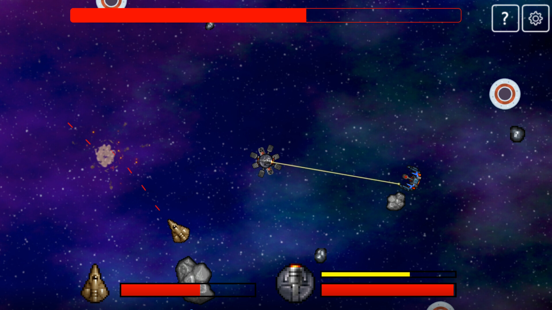 #1. Asteroids: Multiplayer (Steam) 由: Irongate Apps