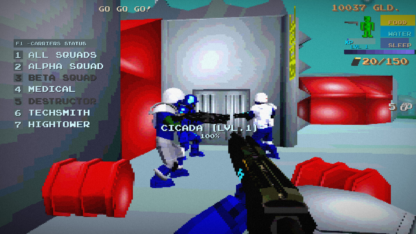 Future Breach 64 screenshot 1