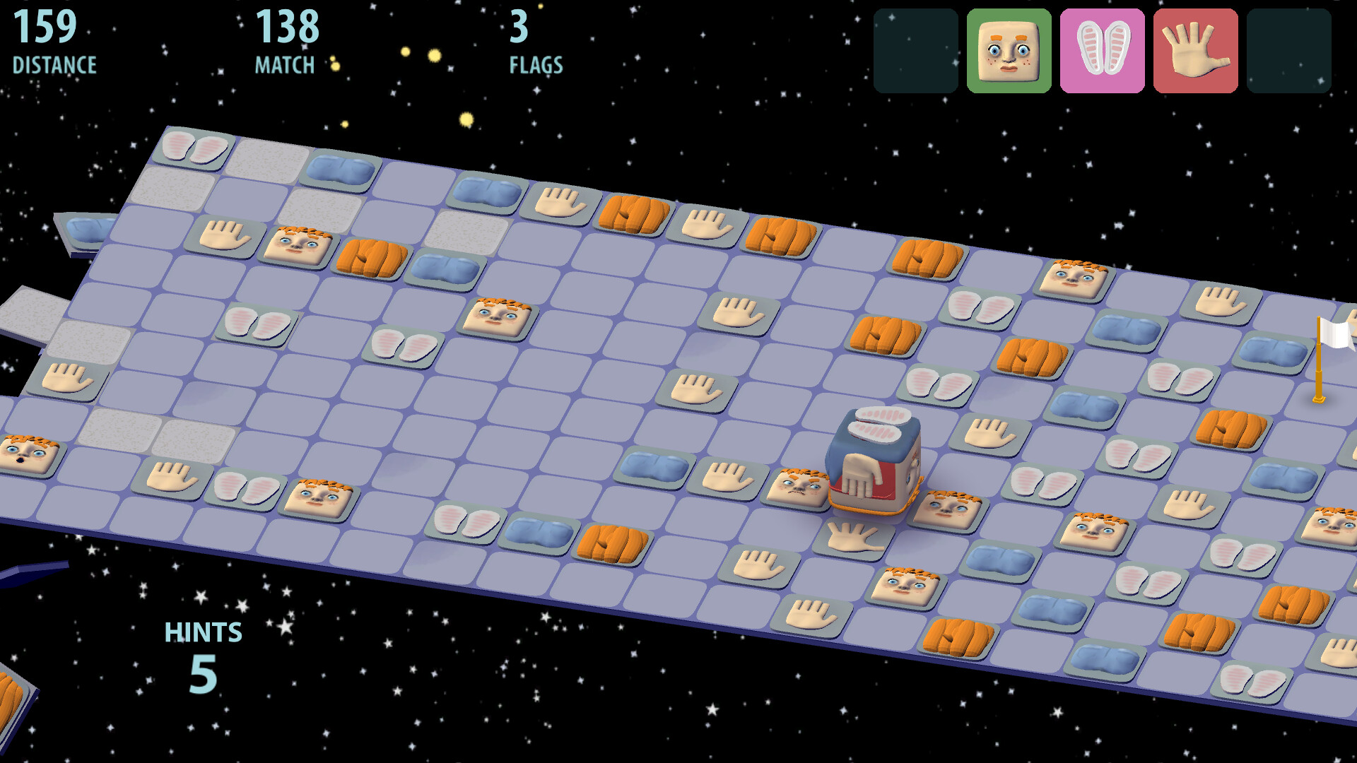 Cubey vs. the Universe